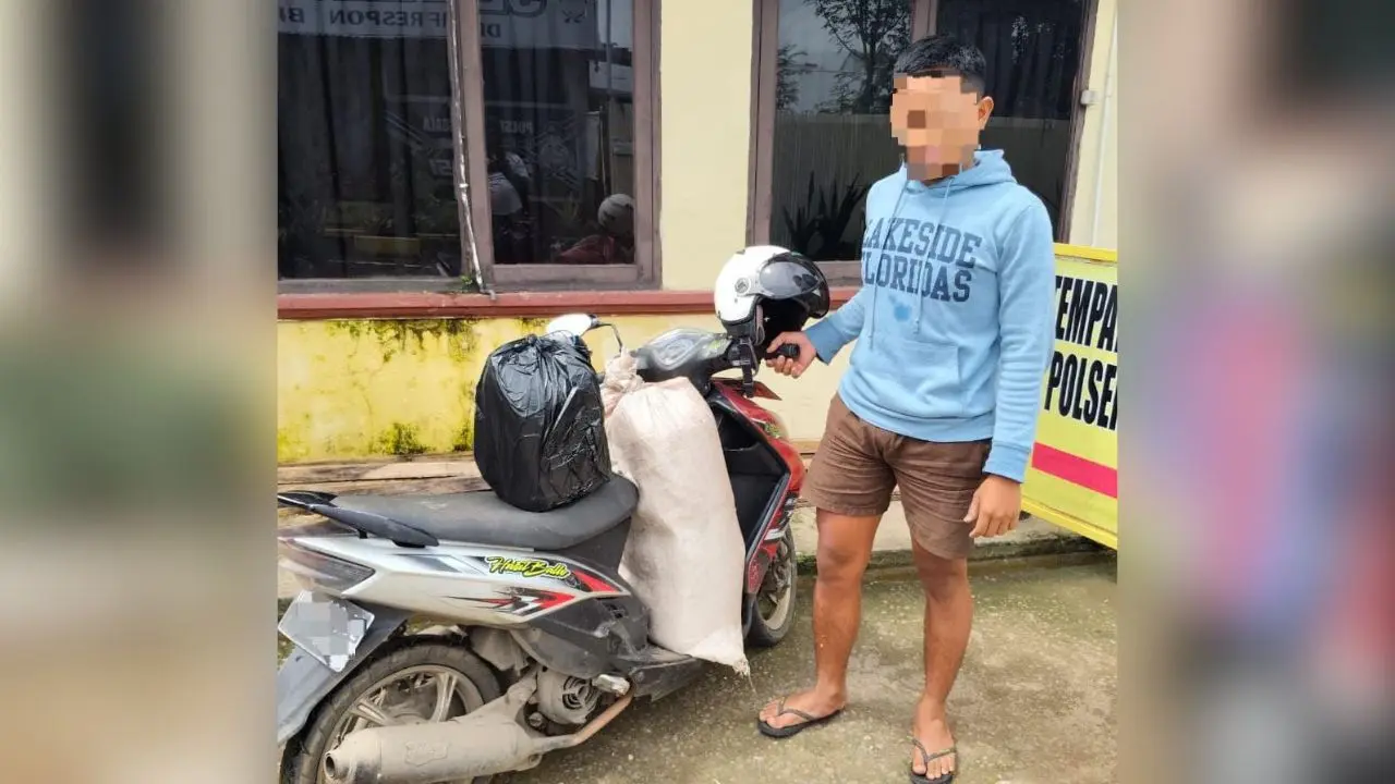 Polsek Manggala Amankan Pemuda Penjual Ballo Asal Gowa