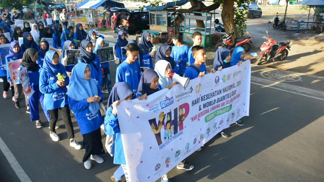 Rayakan Lima Tahun Young Health Programme, AstraZeneca dan Plan Indonesia Libatkan Generasi Muda dalam Pencegahan PTM