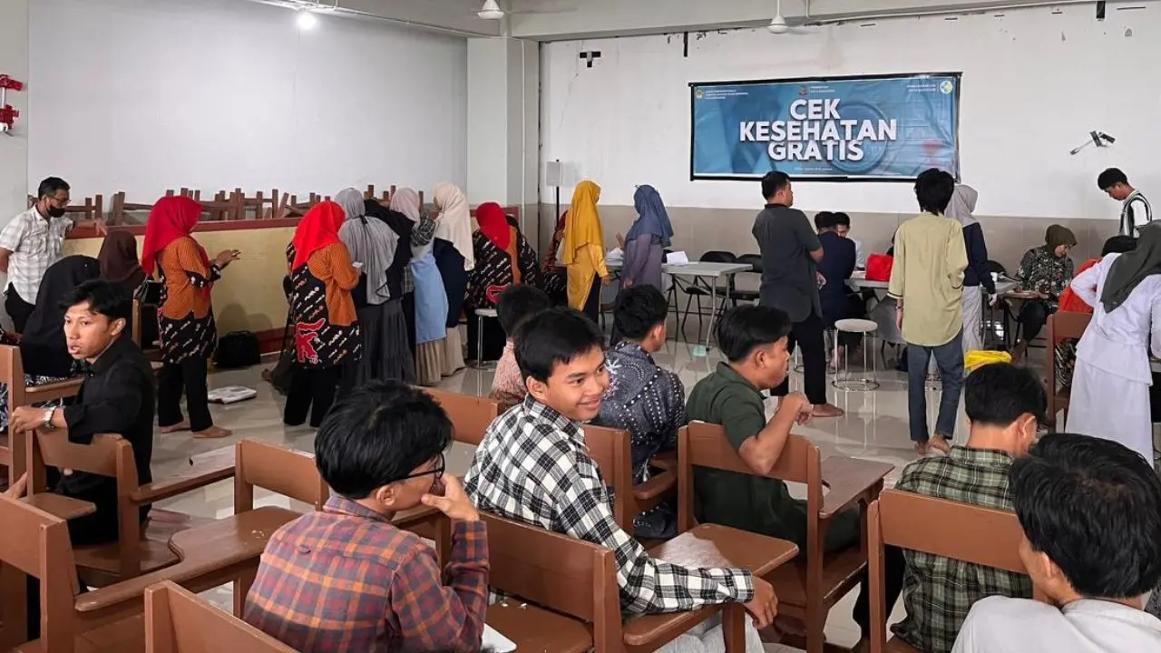 Cek Kesehatan Gratis LDII Makassar Disambut Warga Kecamatan Tamalate
