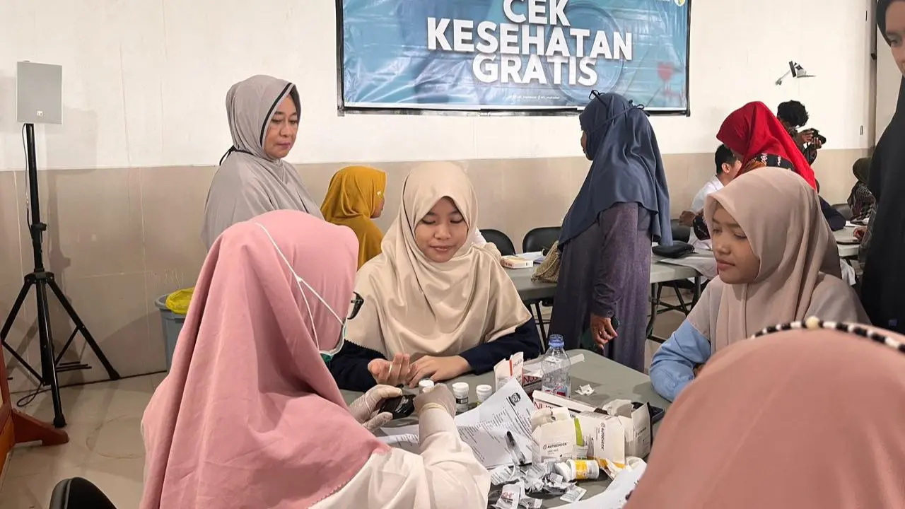 Cek Kesehatan Gratis LDII Makassar Disambut Warga Kecamatan Tamalate