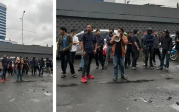 Soroti Dugaan Penimbunan Laut Tanjung Bunga, Mahasiswa Elang Timur Demo Kejati Sulsel