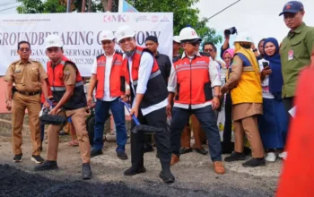 Groundbreaking Paket 3 MYC, Gubernur Sulsel Benahi 254 Kilometer Jalan di Sidrap