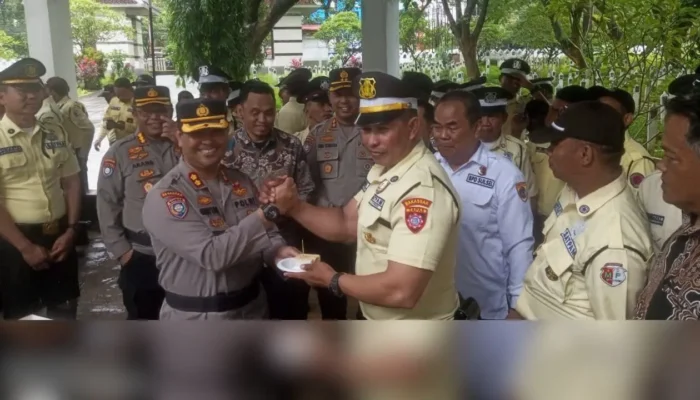 HUT Satpam ke-45, Satpam Sulsel Ziarah ke TMP Panaikang Makassar
