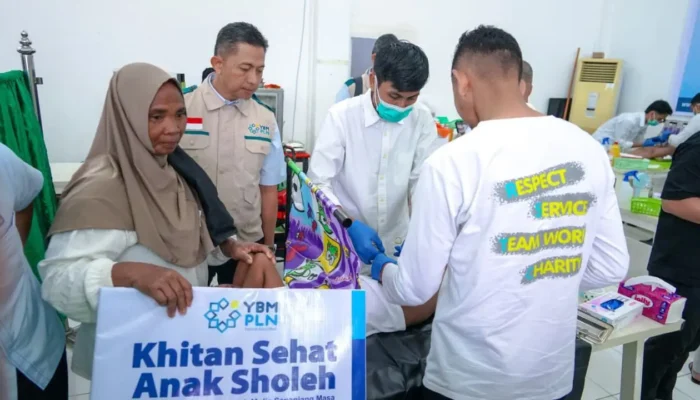 PLN UP3 Makassar Selatan Gelar Khitan Sehat Gratis untuk 111 Anak di Akhir 2025