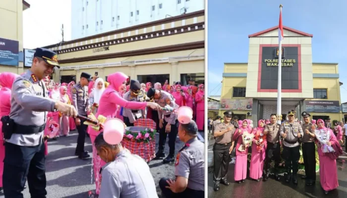 Sembilan Personel Polsek Manggala Naik Pangkat, Kapolsek Tekankan Profesionalisme