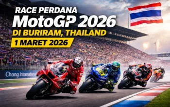 Race Perdana MotoGP 2026 akan Digelar di Sirkuit Buriram Thailand 1 Maret 2026. Ini Jadwal Lengkapnya