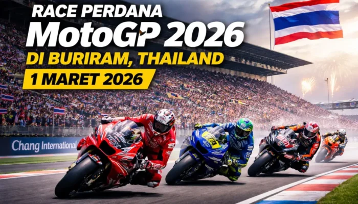 Race Perdana MotoGP 2026 akan Digelar di Sirkuit Buriram Thailand 1 Maret 2026, Ini Jadwal Lengkapnya