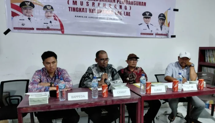 Sekcam Ujung Pandang Buka Musrenbang Kelurahan Lae-Lae