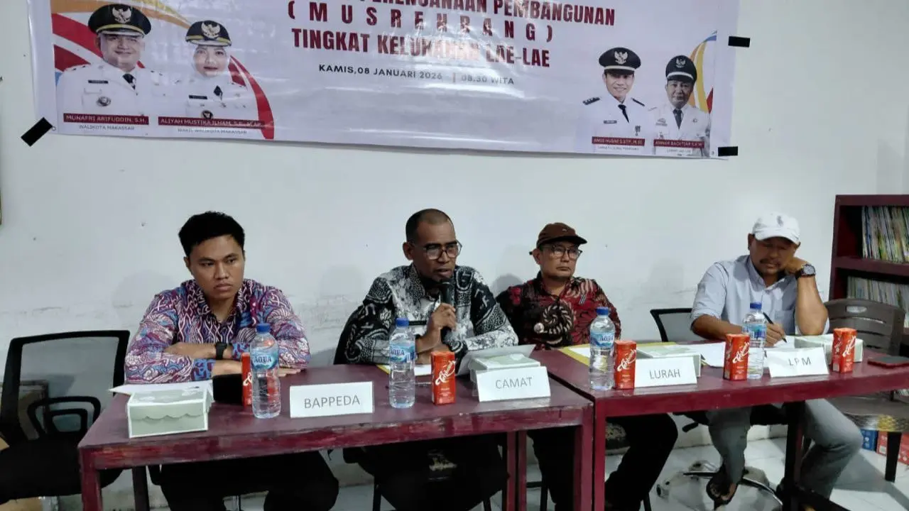 Sekcam Ujung Pandang Buka Musrenbang Kelurahan Lae-Lae