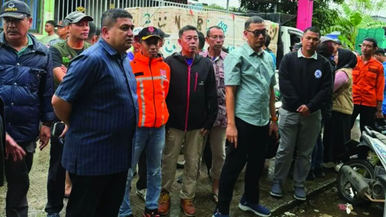 BPBD Makassar Pasang EWS di Sungai Biring Je’ne, Fokus Antisipasi Banjir Biringkanaya