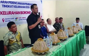Musrenbang Kelurahan Borong 2026 Bahas Drainase dan Layanan Kesehatan