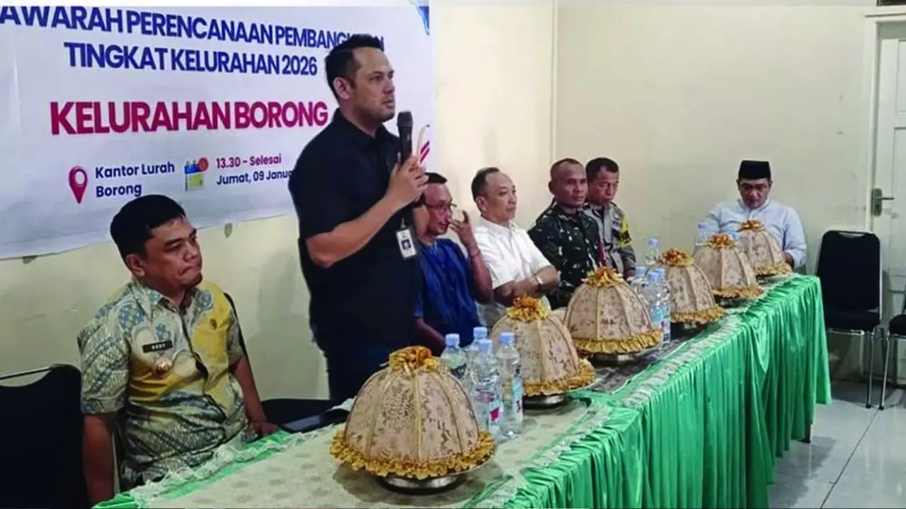 Musrenbang Kelurahan Borong 2026 Bahas Drainase dan Layanan Kesehatan