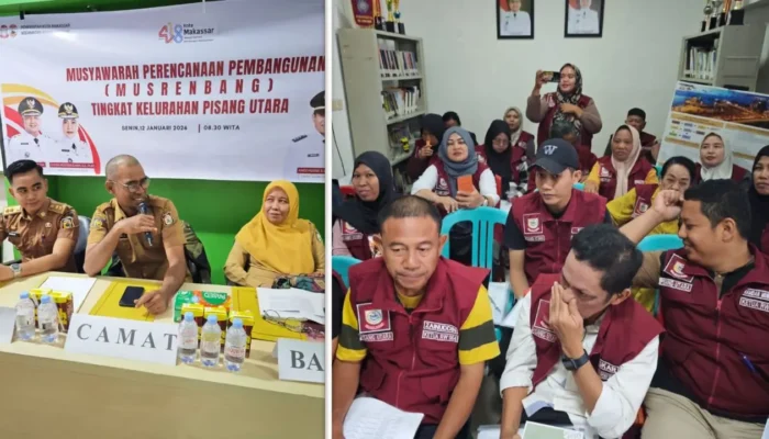 Sekcam Ujung Pandang Buka Musrenbang Kelurahan Pisang Utara 2026, Dorong Usulan Tepat Sasaran