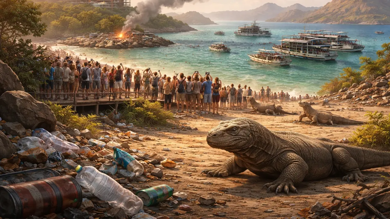 Menjual Eksotisme, Mempertaruhkan Ekosistem Taman Nasional Komodo