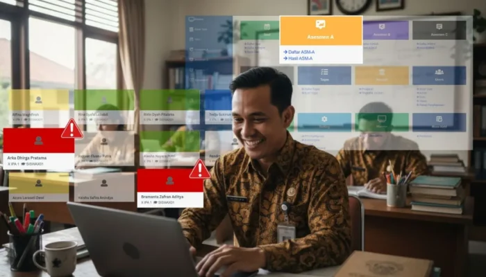 Guru Kini Punya Opsi Digital Gratis untuk Persiapan TKA Siswa