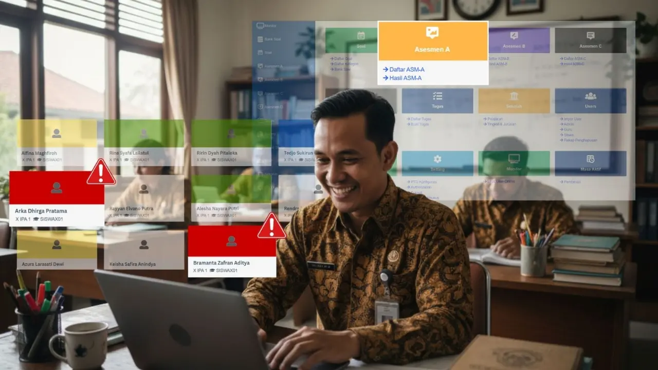 Guru Kini Punya Opsi Digital Gratis untuk Persiapan TKA Siswa