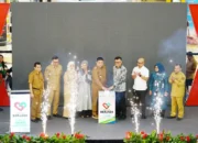 Ketua TP PKK Makassar Hadiri Launching Sistem Keagenan Perisai dan Program JHT Pekerja Rentan