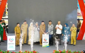 Ketua TP PKK Makassar Hadiri Launching Sistem Keagenan Perisai dan Program JHT Pekerja Rentan