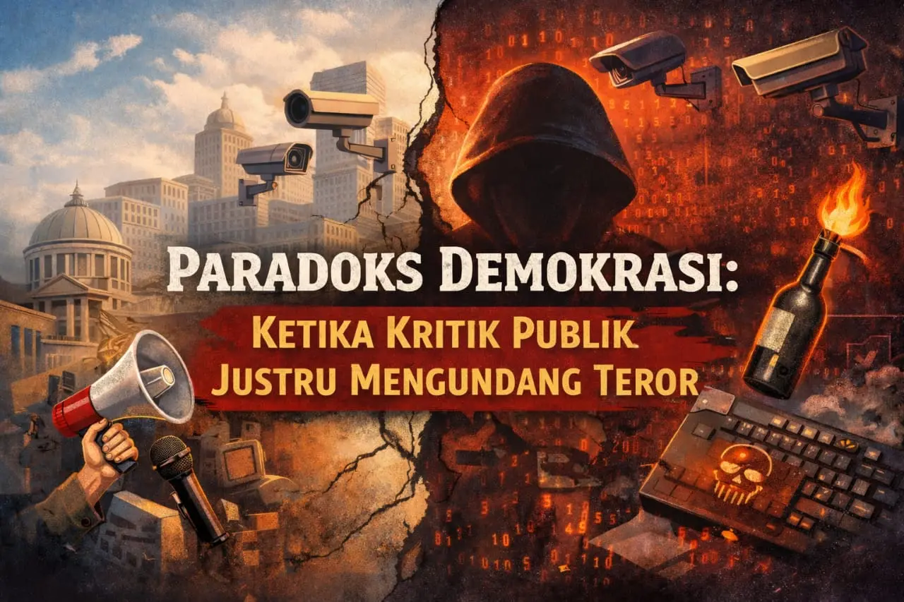 Paradoks Demokrasi: Ketika Kritik Publik Justru Mengundang Teror