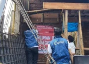 Distaru Makassar Segel Rumah Dua Lantai Tak Berizin di Tamalate