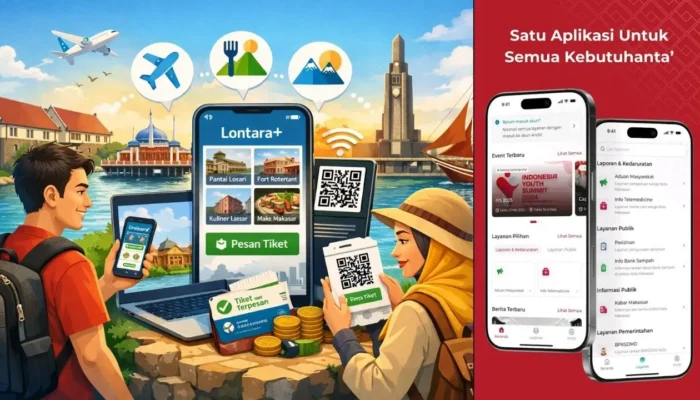 Lontara+ Sediakan Layanan Pariwisata Digital, Tiket Wisata Makassar Bisa Dipesan Online