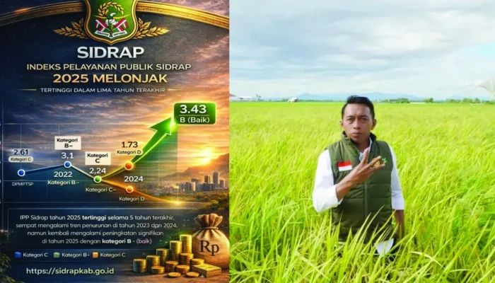 IPP Sidrap 2025 Melonjak ke Kategori Baik, Tertinggi Lima Tahun Terakhir