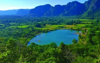 Danau Cinta Balocci, Pesona Sunyi di Pelukan Perbukitan Pangkep