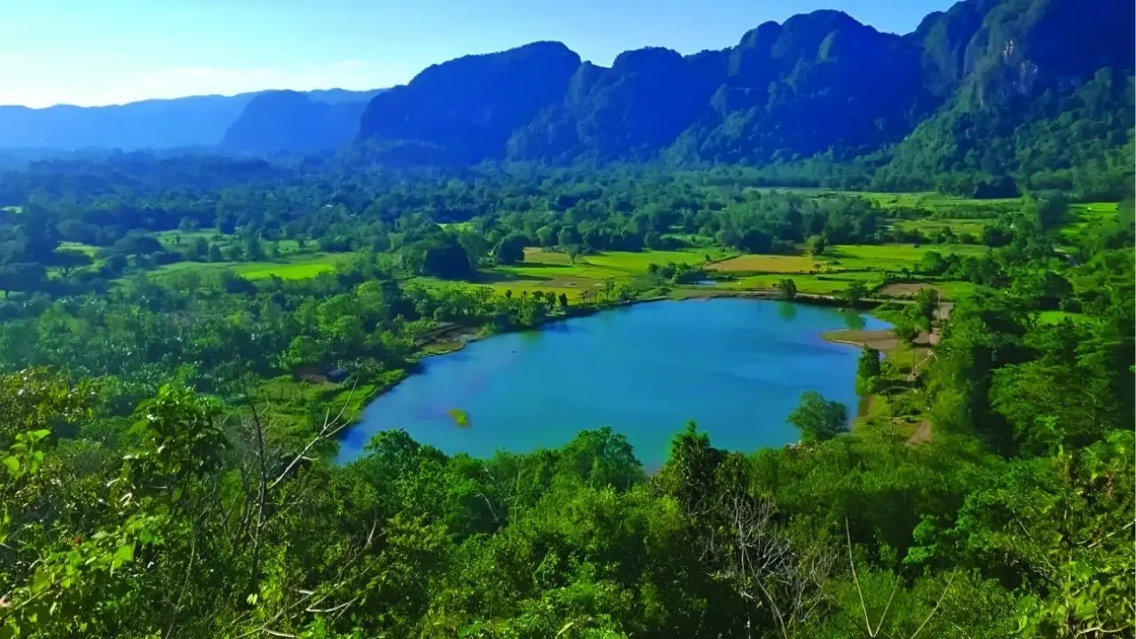 Danau Cinta Balocci, Pesona Sunyi di Pelukan Perbukitan Pangkep