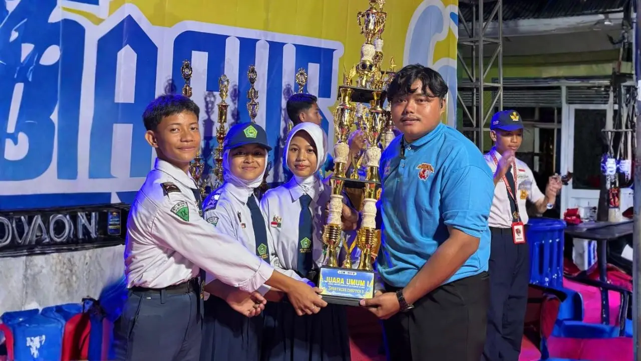 Prestasi Membanggakan, Paskibra MTsN 2 Jeneponto Raih Juara Umum 1 Kompetisi Spartacus Chapter 3 se-Sulsel