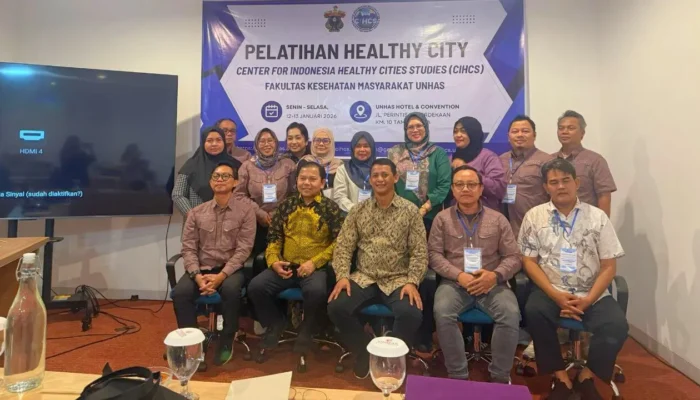 FKM Unhas Selenggarakan Pelatihan Healthy City bagi Praktisi Kesehatan