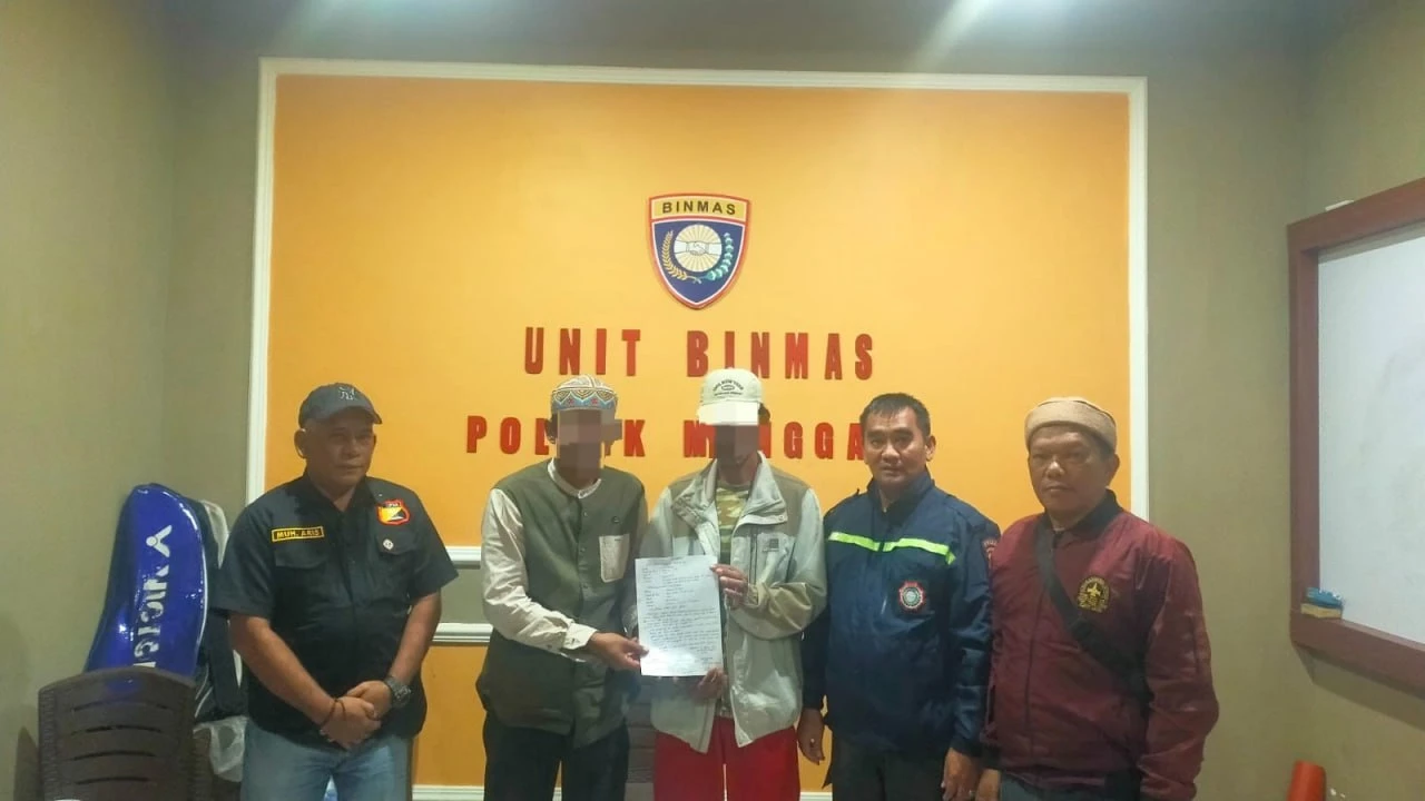 Bhabinkamtibmas Polsek Manggala Mediasi Kesalahpahaman Warga di Waduk Tunggu Pampang