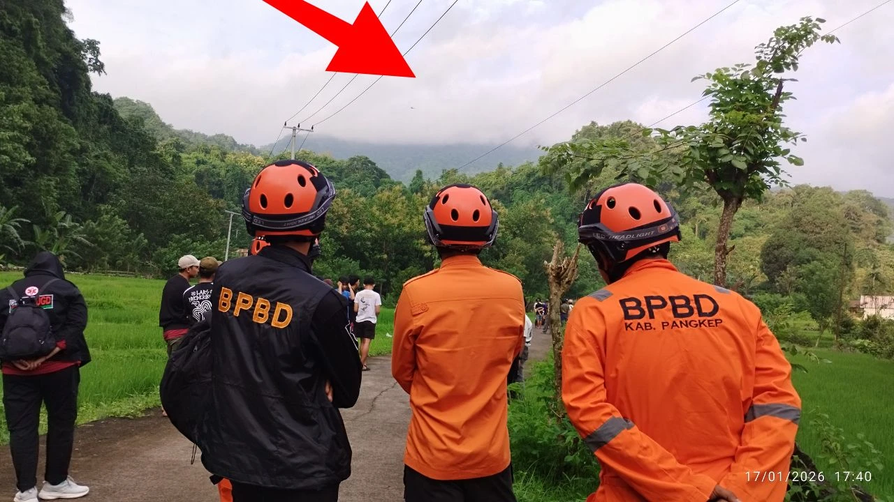 Basarnas: Pesawat ATR Diduga Jatuh di Sekitar Gunung Bulusaraung