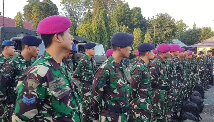 TNI AL Kirim Tim SAR Darat Kodaeral VI Bantu Pencarian Pesawat ATR di Bulusaraung