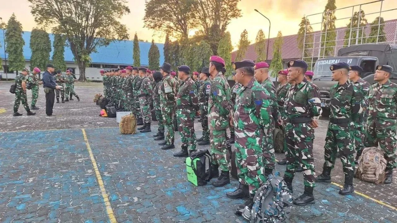 TNI AL Kirim Tim SAR Darat Kodaeral VI Bantu Pencarian Pesawat ATR di Bulusaraung