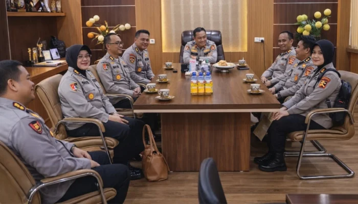 Wakapolda Sulsel Terima Tim Asistensi, Beri Arahan Mahasiswa PTIK Angkatan 83