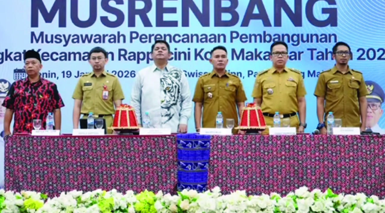 Sekretaris Bappeda Kota Makassar Hadiri Musrenbang Kecamatan Rappocini