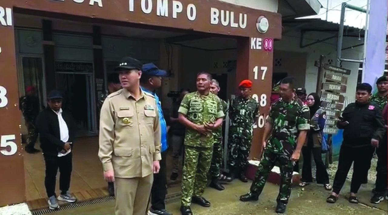 Menhub RI Didampingi Bupati Pangkep Pantau Operasi Evakuasi ATR 42-500