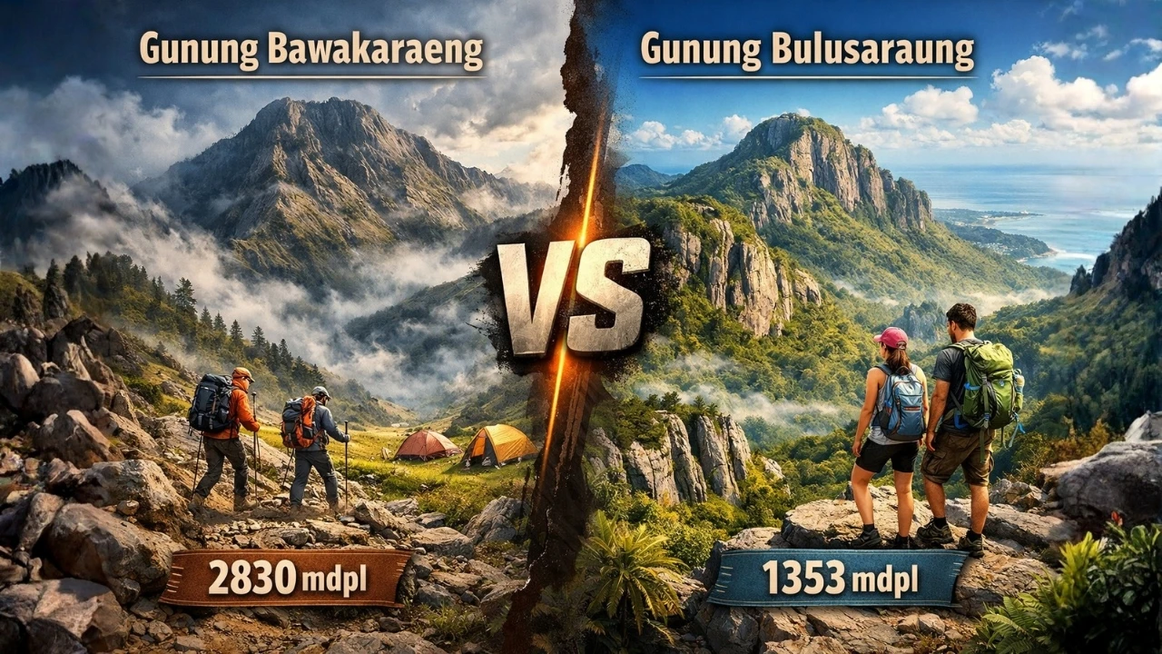 Gunung Bawakaraeng atau Bulusaraung? Ini Bedanya