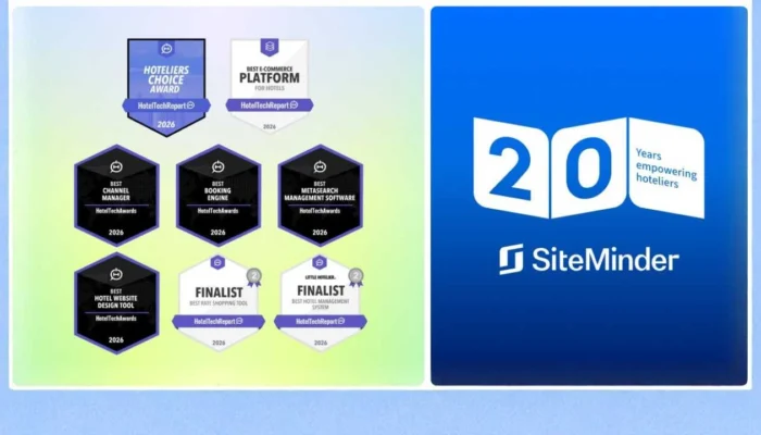 SiteMinder Borong Penghargaan HotelTechAwards 2026 di Usia 20 Tahun