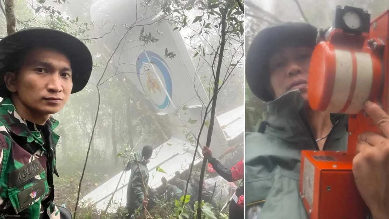 Black Box Pesawat ATR 42-500 Ditemukan Setelah Lima Hari Pencarian di Bulusaraung