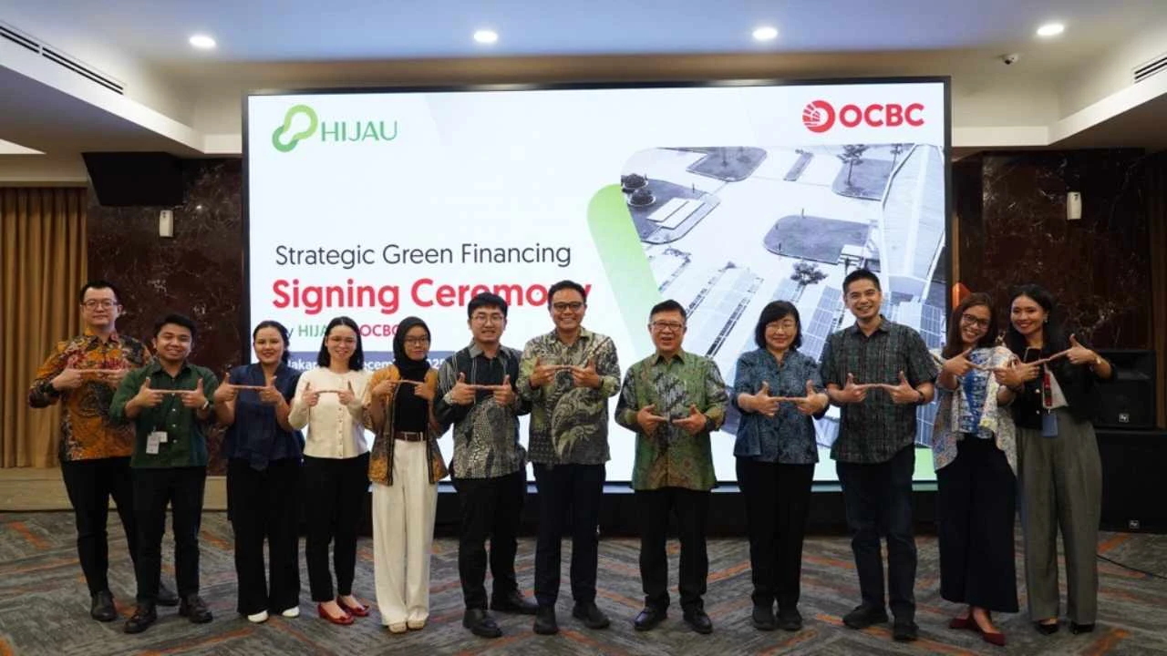 OCBC Salurkan Pembiayaan Rp113 Miliar untuk Proyek PLTS PT Investasi Hijau Selaras