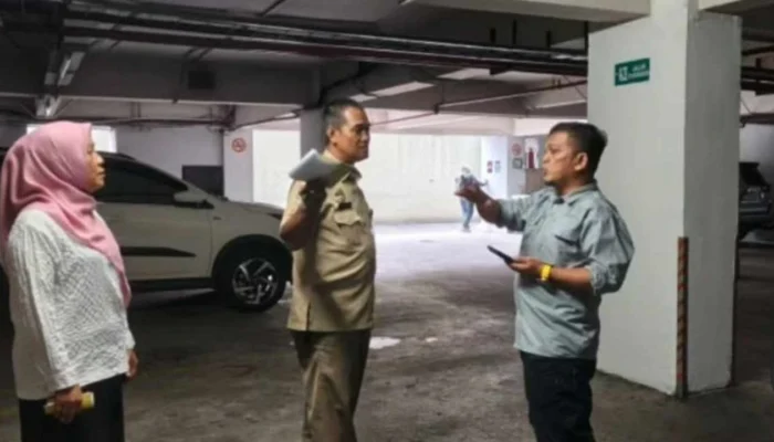 Distaru Makassar Verifikasi SLF Hotel Santika, Bangunan Diperiksa Kelayakannya