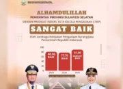 Pemprov Sulsel Raih Predikat Sangat Baik ITKP 2025, Nilai Tata Kelola Pengadaan Tembus 91,00