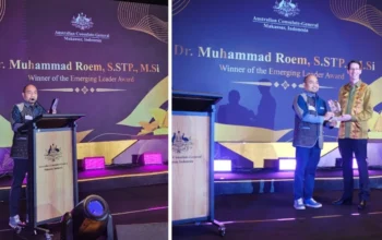 Alumni Australia Asal Makassar Muhammad Roem Raih Emerging Leader Award