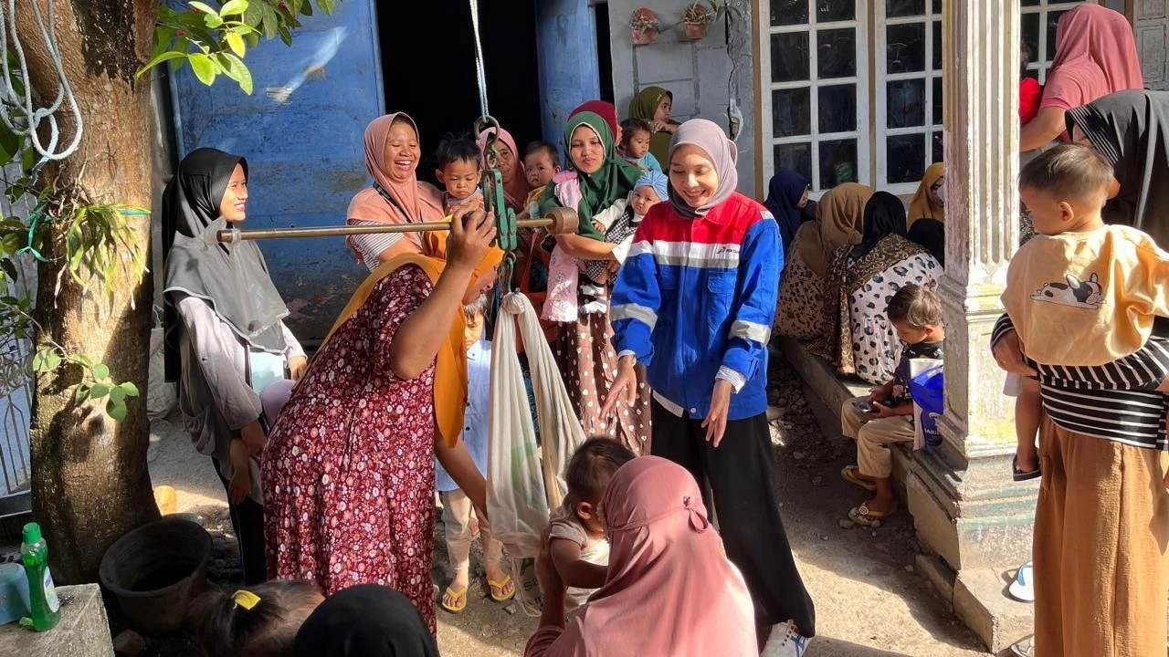 Pertamina Patra Niaga Jalankan Program Gizi dan Kesehatan di 28 Desa, Ribuan Warga Terima Manfaat