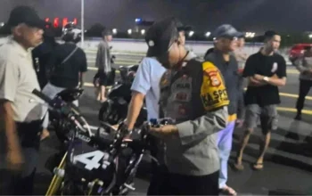 21 Motor Terjaring Razia Balap Liar di Kawasan CPI Makassar