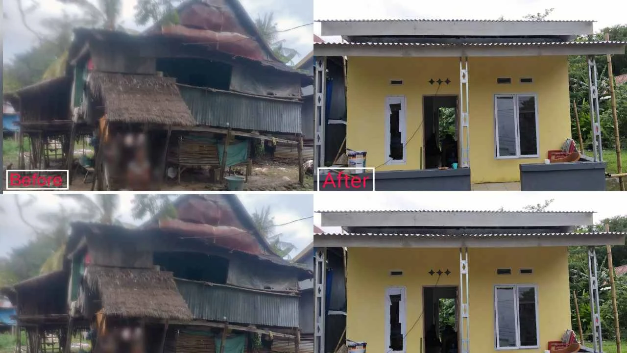 Gubernur Sulsel Realisasikan Bedah Rumah untuk Lansia di Takalar