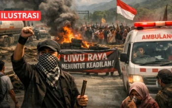 Demonstrasi Luwu Raya