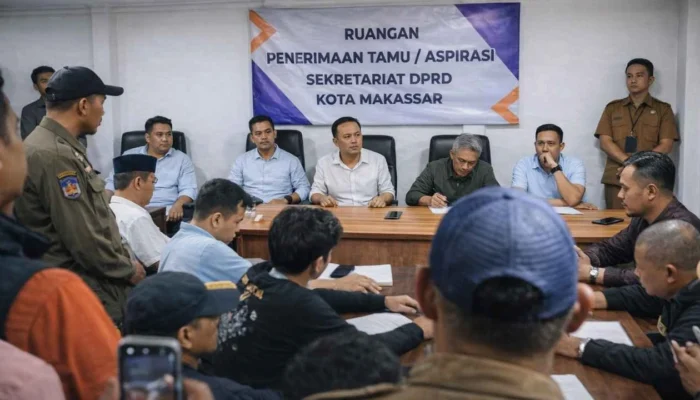 DPRD Makassar Terima Aspirasi PKL Datu Museng–Maipa, Pedagang Tolak Surat Edaran Penggusuran