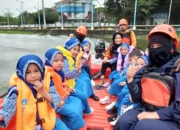 Murid TK Islam Khadijah Maros Belajar Siaga Bencana di BPBD, Ikut Simulasi Penyelamatan